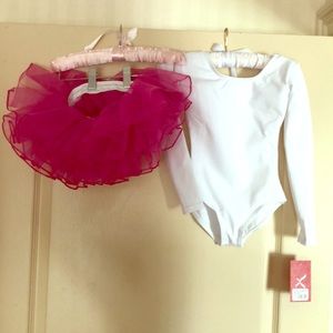 Toddler tutu set - size Small - NWT